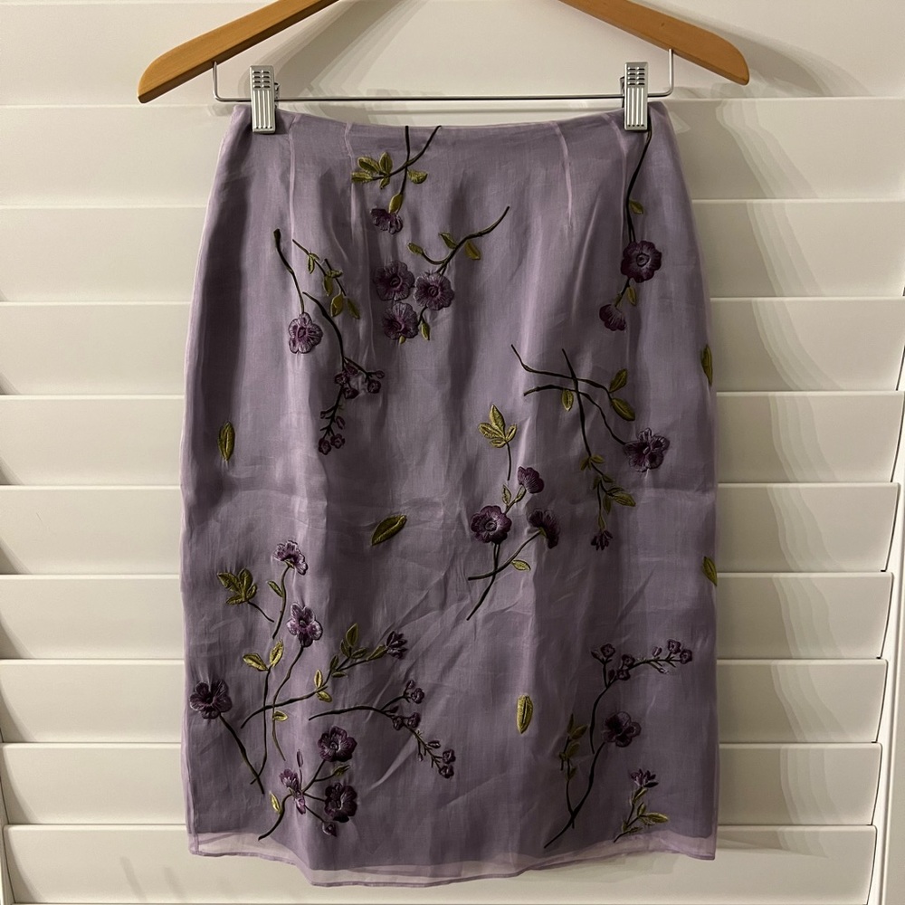 INC Skirt, 100% Silk, Size 2